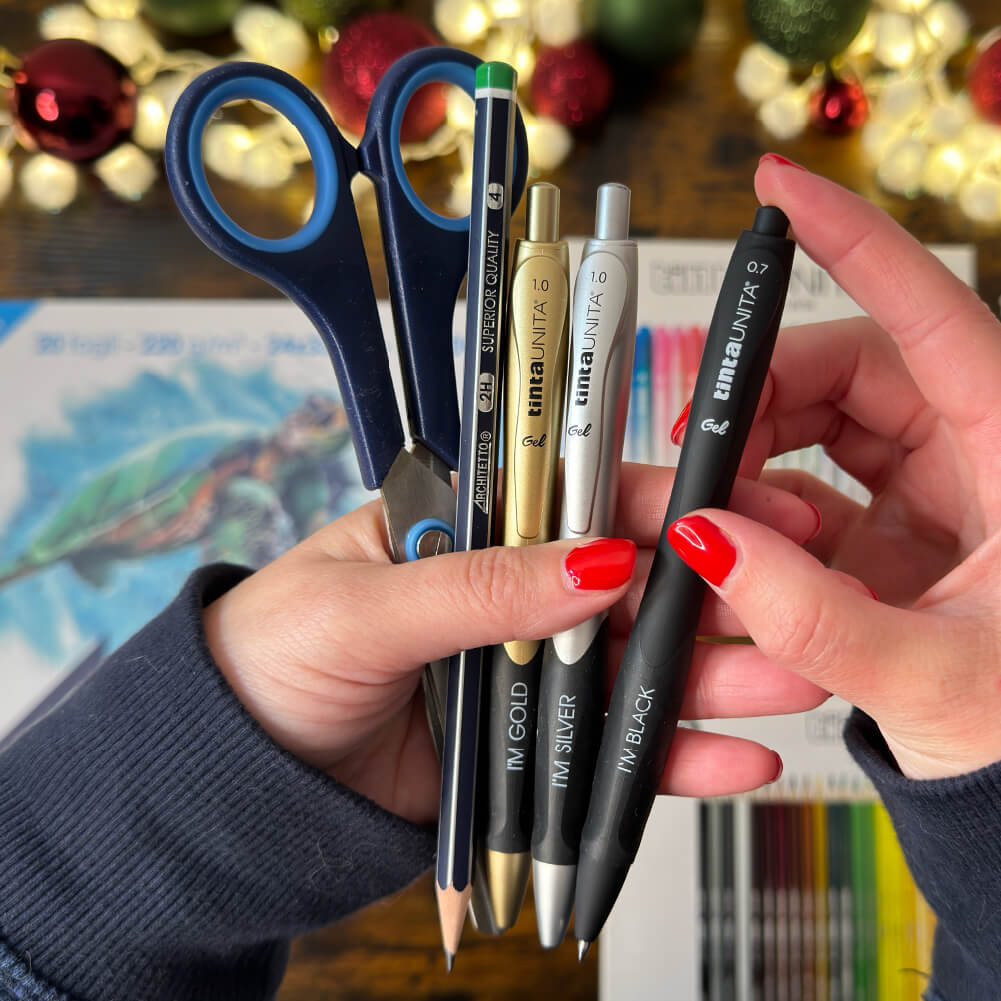 decora pacchi Natale regali