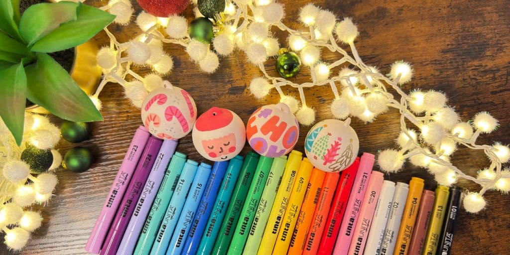tintaUNITA PallineNatale disegnare colori