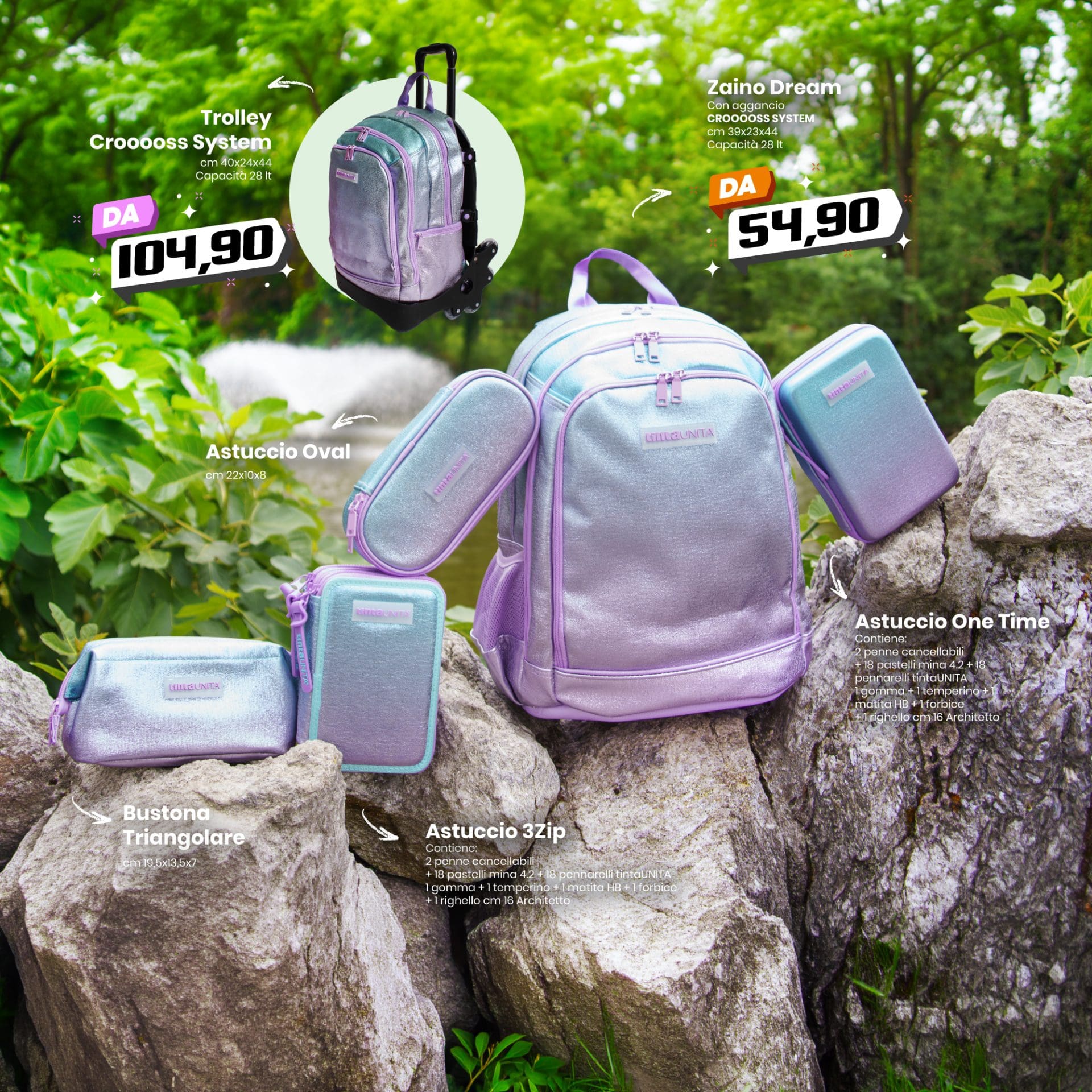 GLAMOUR lilla gradient prodotti