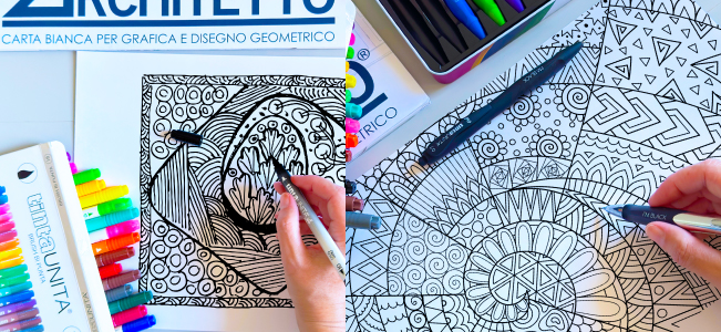 tintaUNITA Zentangle evidenza
